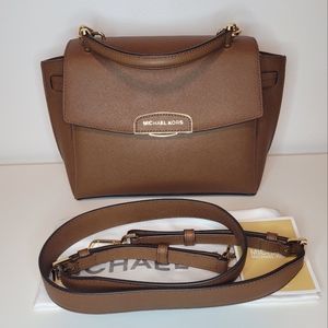 Michael Kors Rochelle Top Handle Satchel with Long Crossbody Strap